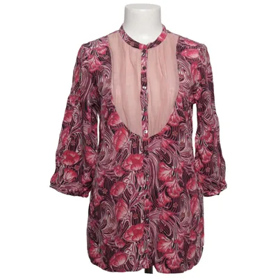 Bluse (Pink, Lila, Mehrfarbig) von Robert Friedman Seide