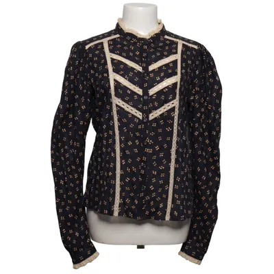 Bluse (Blå, Beige) fra Isabel Marant Étoile Bomuld