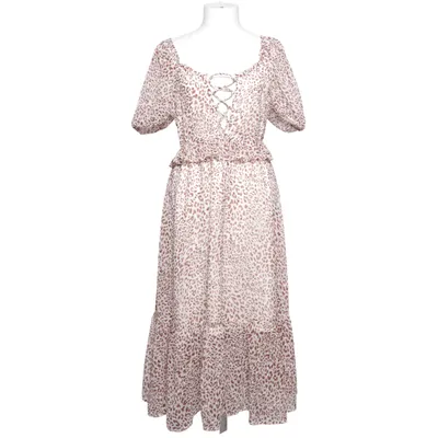 Strandklänning (Beige, Brun, Vit) från Petit Polyester