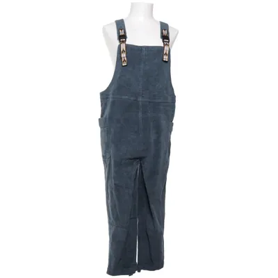 Tuinbroek (Blauw) van Kavu Katoen, Elastaan