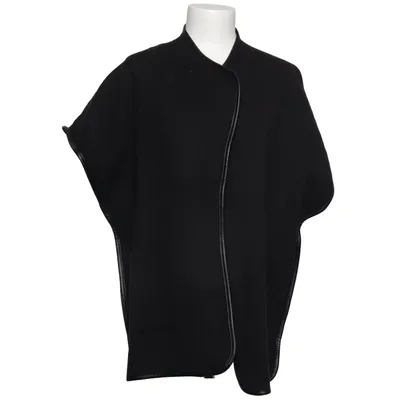 Poncho (Black) from Yaya Women Acrylic, Polyamide, Polyester, Polyurethane, Viscose