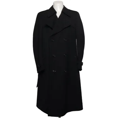 Trench coat (Black) from Diolen Polyester, Viscose, Wool