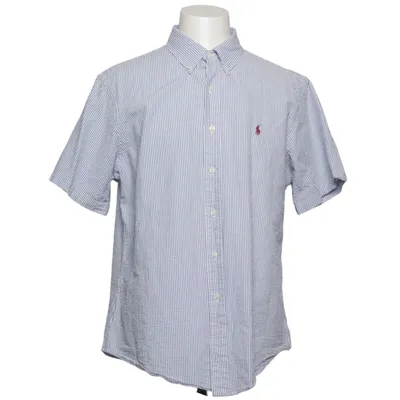 Short sleeve shirt (Blue, White) from Ralph Lauren Cotton
