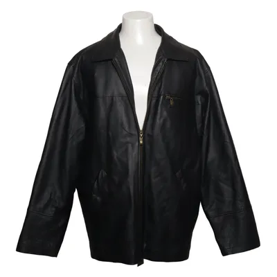 Veste en cuir (Noir) de Henry Morell Cuir, Polyester