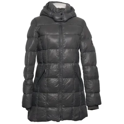 Down coat (Gray) from Eddie Pen Down, Feather, Polyamide