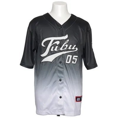 Baseballtröja (Svart, Vit, Grå) från Fubu Polyester