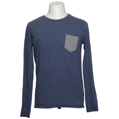 Long sleeve T-shirt (Blue, Gray) from Petrol Industries Cotton, Polyester