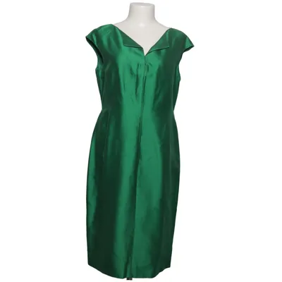Kjole (Grøn) fra MaxMara Bomuld, Cupro, Silke