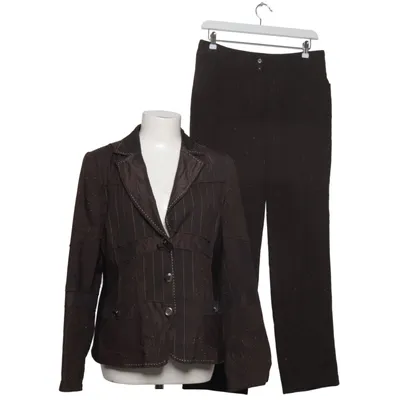 Kostym (Brun) från Biba Elastan, Polyester, Viskos, Ull