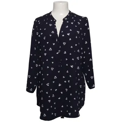 Blouse (Blue, White) from Paraphrase Polyester