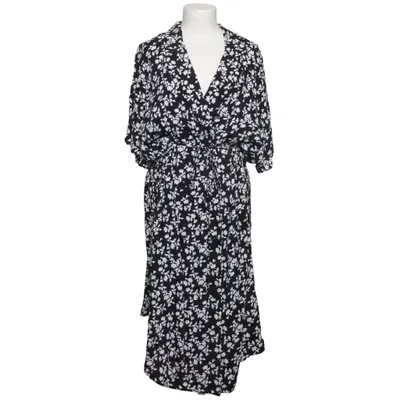Robe portefeuille (Noir, Blanc) de Yesta Viscose