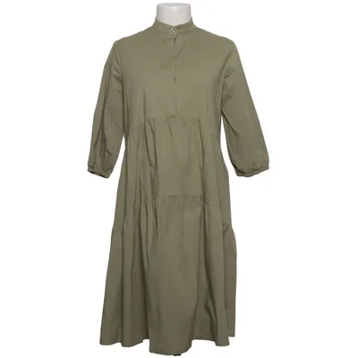 Shirt dress (Green) from Oui Cotton, Elastane