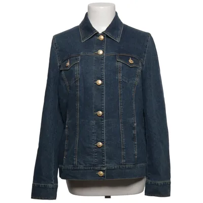 Jeansjacka (Blå) från Pompöös Bomull, Elastan, Polyester