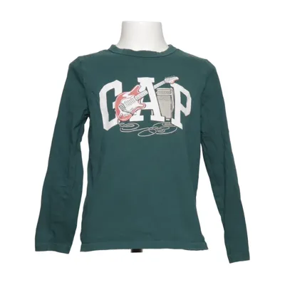 Langærmet t-shirt (Everyday Graphic T-shirt) fra Gap Kids Økologisk bomuld