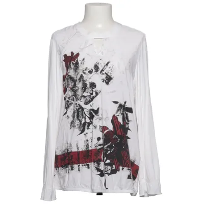 Bluse (Hvid, Rød, Sort) fra Biba Elastan, Viscose
