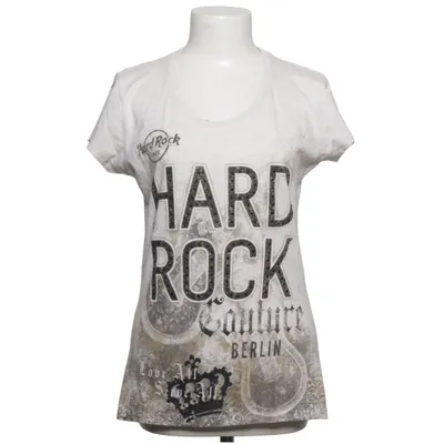 T-shirt (Beige, Grå) från Hard Rock Cafe Bomull, Polyester
