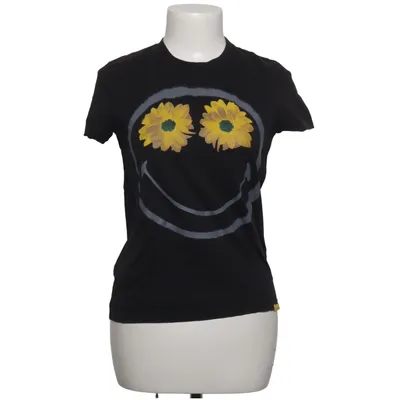 T-shirt (Black, Multicolored) from Desigual Cotton