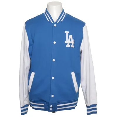 Collegejacka (Blå, Vit) från Majestic Athletic Bomull, Polyester