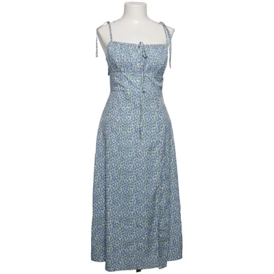 Dress (Blue, White, Green) from Urban Revivo Polyester