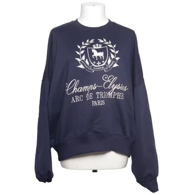 Collegetröja (Blå) från Bershka Bomull, Polyester