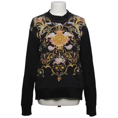 Sweatshirt (Black, Multicolored) from Versace Jeans Couture Cotton, Elastane