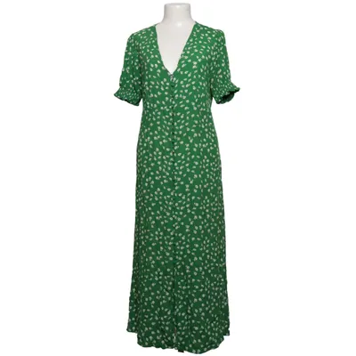 Mammaklänning (Grön, Vit) från H&M Mama Viskos