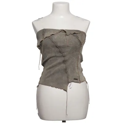 Tube top (Gray) from BDG by Urban Outfitters Cotton, Elastane