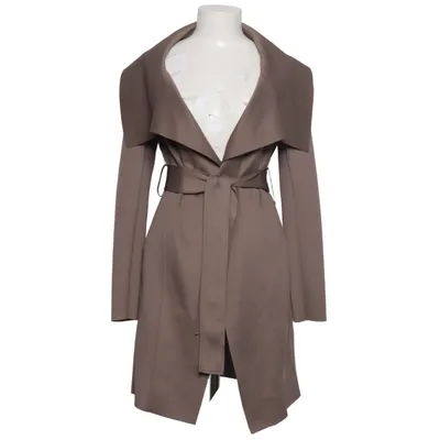 Coat (Beige) from S3SS Elastane, Polyester