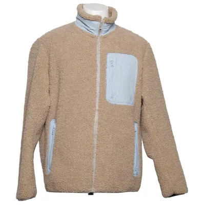 Fleecejacka (Beige, Blå) från JW Anderson x Uniqlo Polyamid, Polyester