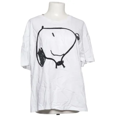 T-shirt (Blanc, Noir) de Zara x Peanuts Coton