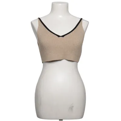 Crop top (Beige, Svart) från Loewe Polyamid, Ull