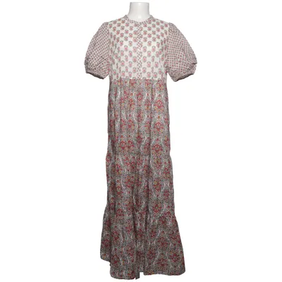 Robe longue (Blanc, Multicolore) de Boden Coton
