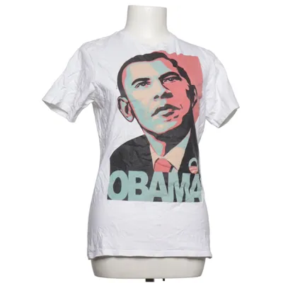 T-shirt (White, Multicolored) from Fanshirt Cotton