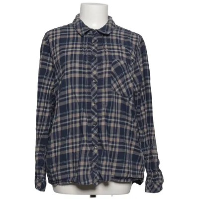 Flanellen overhemd (Blauw, Beige, Wit) van Cecil Katoen