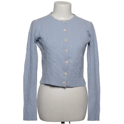Cardigan (Blue) from Brandy Melville Polyamide, Wool