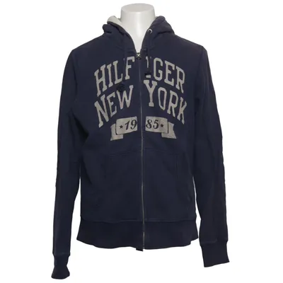 Hoodie (Blue) from Tommy Hilfiger Denim Cotton, Elastane