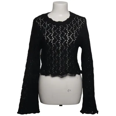 Pull-over (Noir) de Monki Polyester, Laine