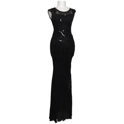 Evening gown (Black) from Soky & Soka Elastane, Polyester