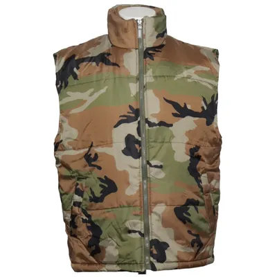 Ytterväst (Grön, Brun, Flerfärgad) från Identic Polyester