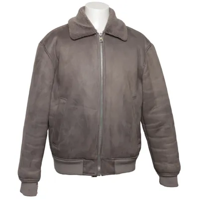 Shearlingjacka (Grå) från Zara Polyester