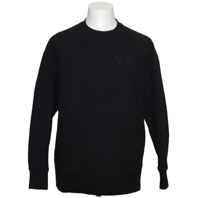 Sweatshirt (Black) from Y-3 Cotton, Polyurethane
