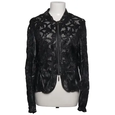 Jakke (Sort) fra Biba Polyester, Polyurethan