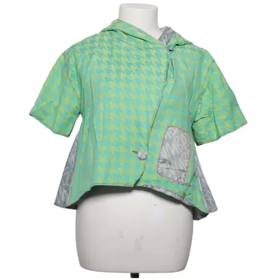 Kortärmad huvtröja (Grön, Flerfärgad) från Zumba Wear Bomull, Polyester