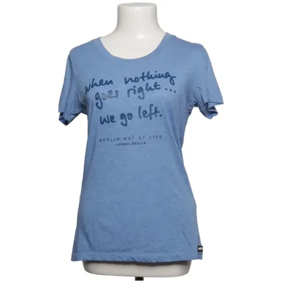 T-shirt (Blauw) van Look 54 Katoen, Polyester, Viscose