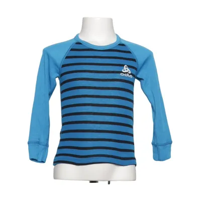 Base layer shirt (Blue, Black) from Odlo Polyester
