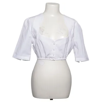 Dirndlblus (Vit) från Golden-Trachten Bomull, Polyester