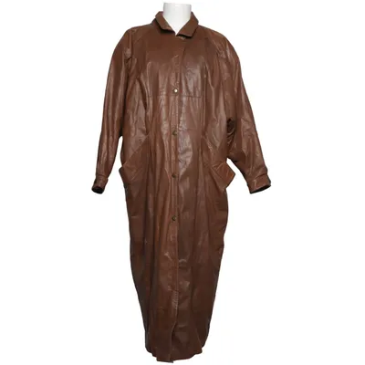 Veste en cuir (Marron) de Bla-Bla Acétate, Cuir, Polyamide, Polyester