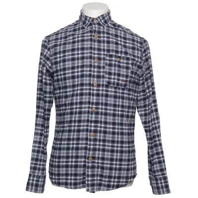 Flanellskjorta (Blå, Vit, Flerfärgad) från Premium by Jack & Jones Bomull