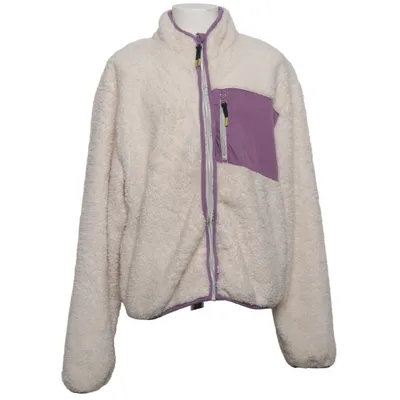 Fleece jacket (Beige, Purple) from H&M Polyester
