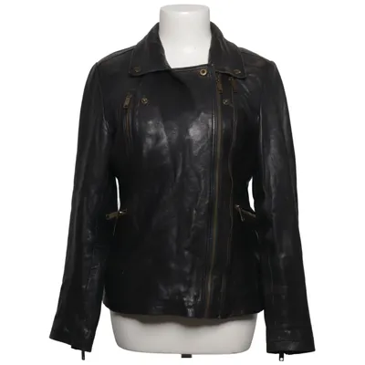 Bikerjack (Zwart) van JCC Collection Leer, Polyester